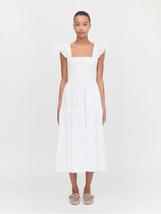 Hill House Dresses & Skirts - Like New - Hill House Ellie Nap Dress White Swiss Dot
